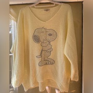 Carla Giannini Paris Snoopy sweater